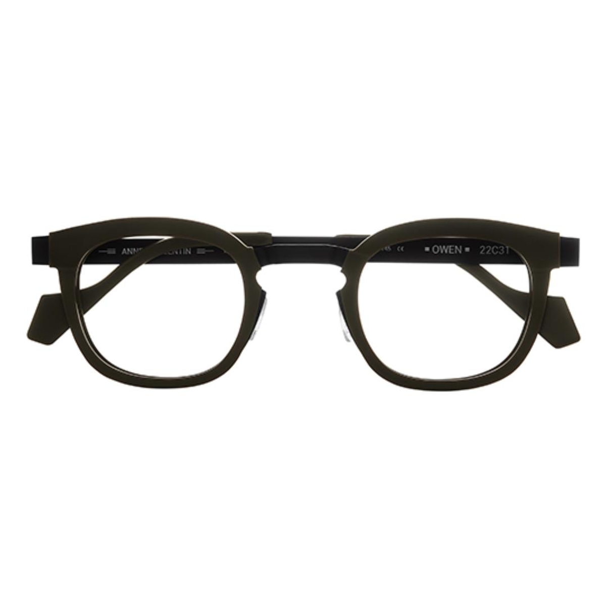 Anne et Valentin - Owen 22C31 Dark Brown/Dark Green