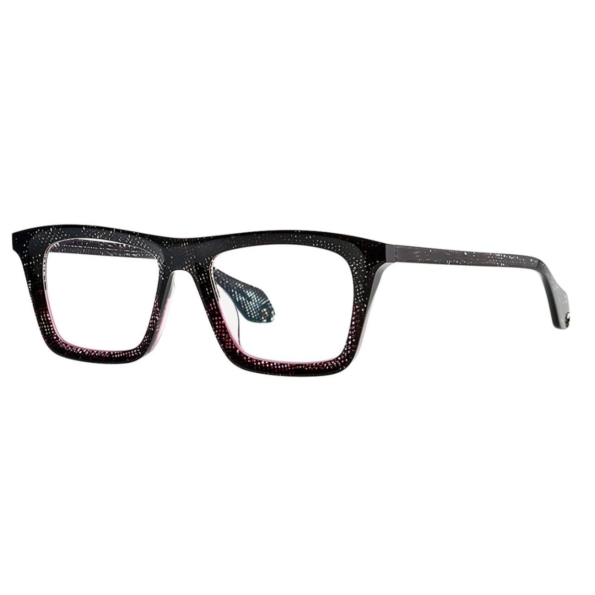 Theo - Mille+87 033 Transparent Pink/Black Lattice