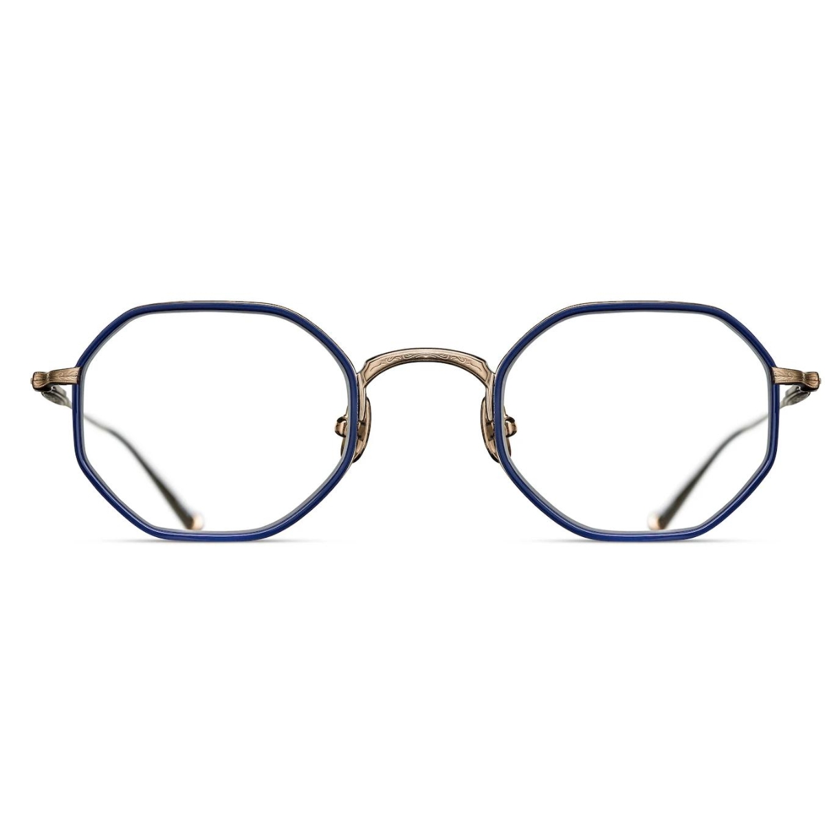 Matsuda - M3086-i BG-NVY Brushed Gold-Navy