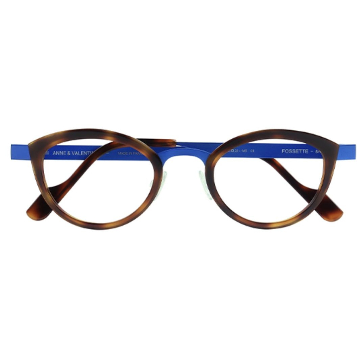 Anne et Valentin - Fossette 8A11 Blue/Tortoise