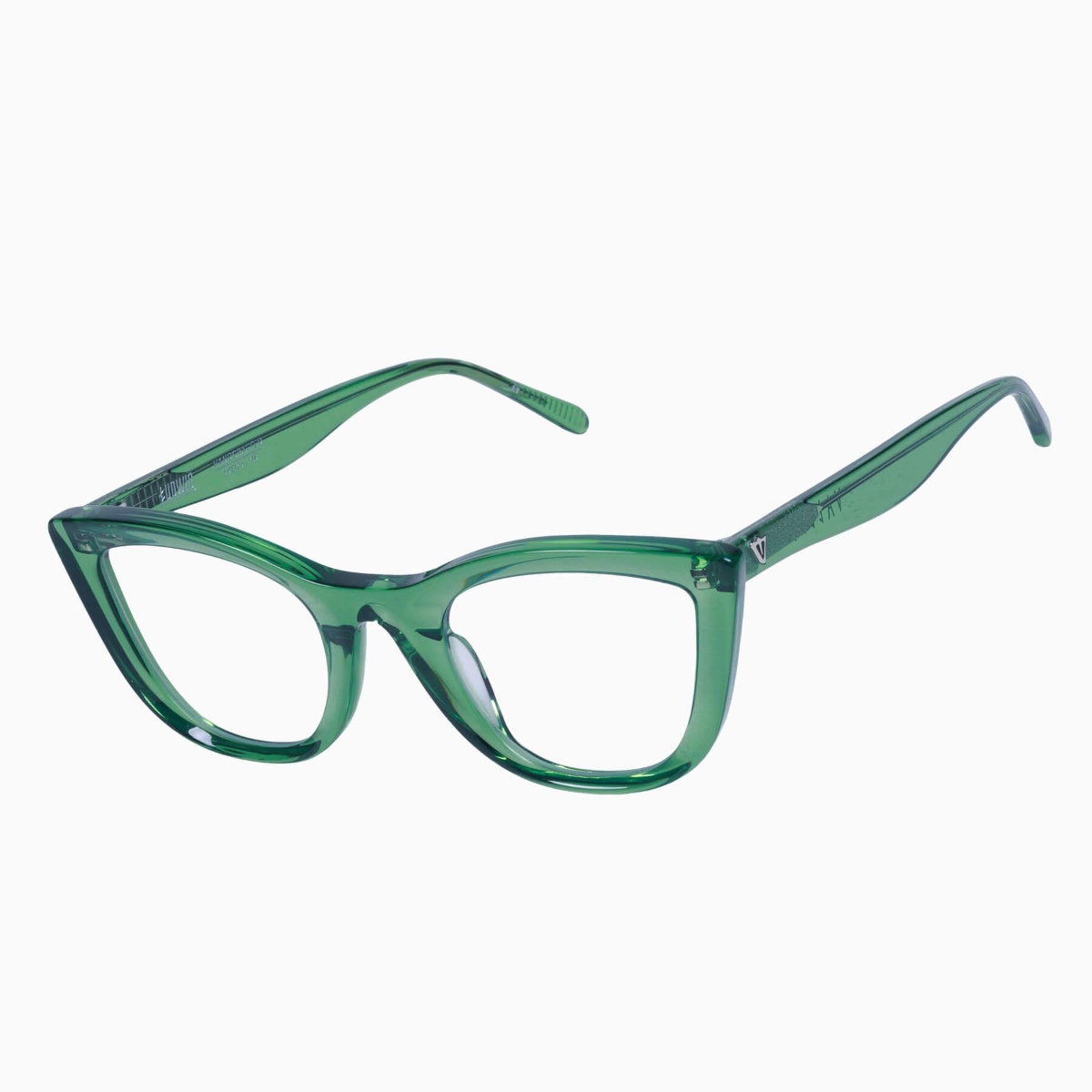Valley Eyewear - Ludwig S0784-CLR Bottle Green/Clear Lens