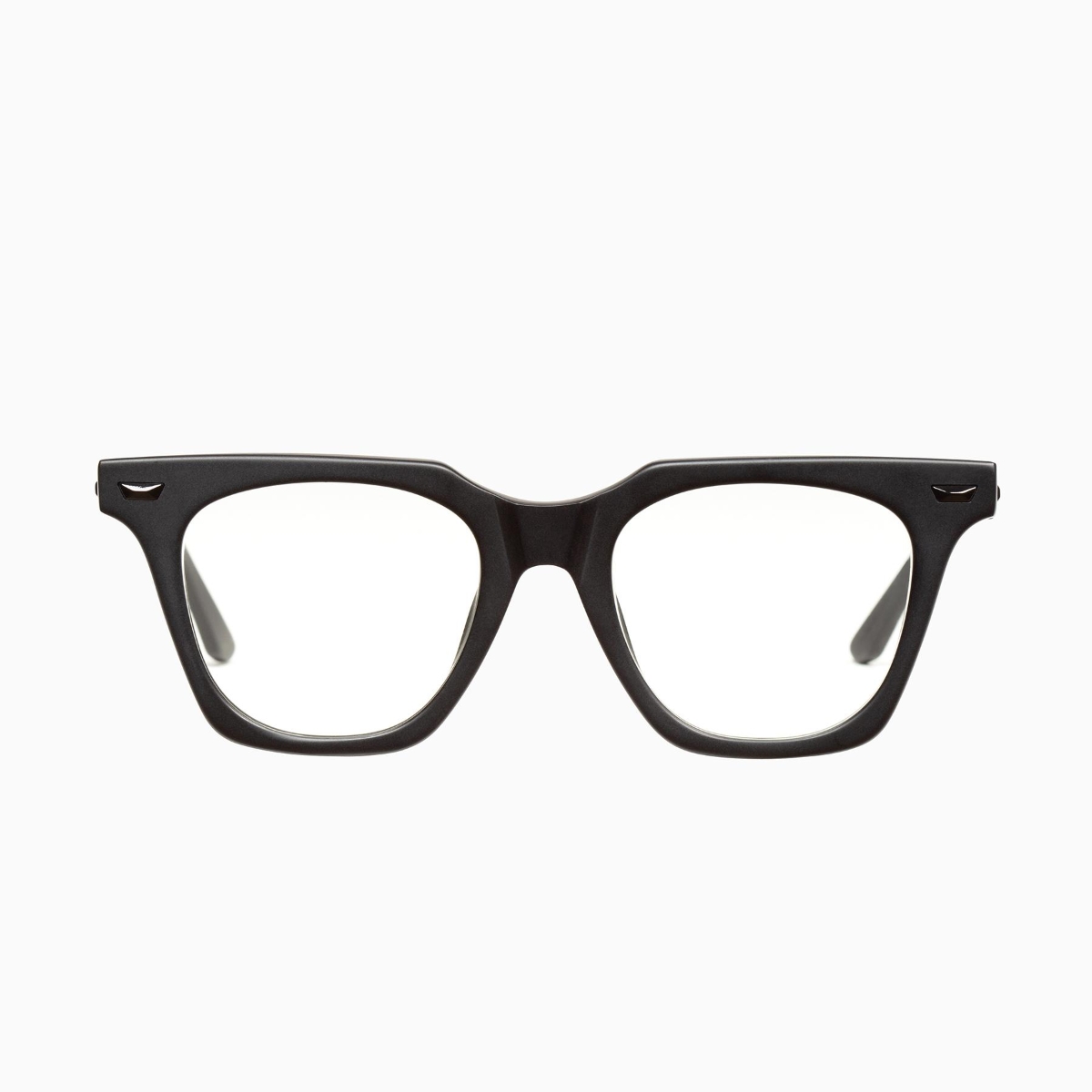 Valley Eyewear - Prisoner II S0488 Matte Black w/ Gloss Black Metal Trim