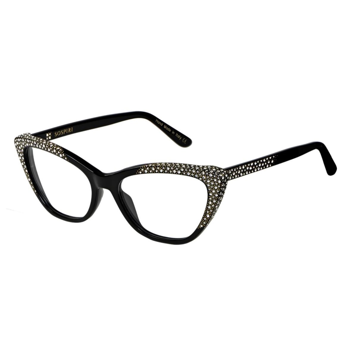 Sospiri - Ramona NRG Black with Gold Crystals