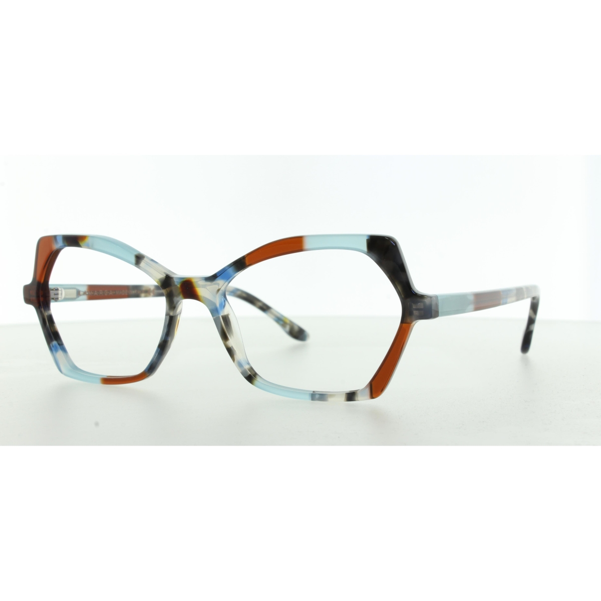 Ottica Veneta | LaMarca - Mosaico 124 04 Light Blue, Brown & Grey Tortoise