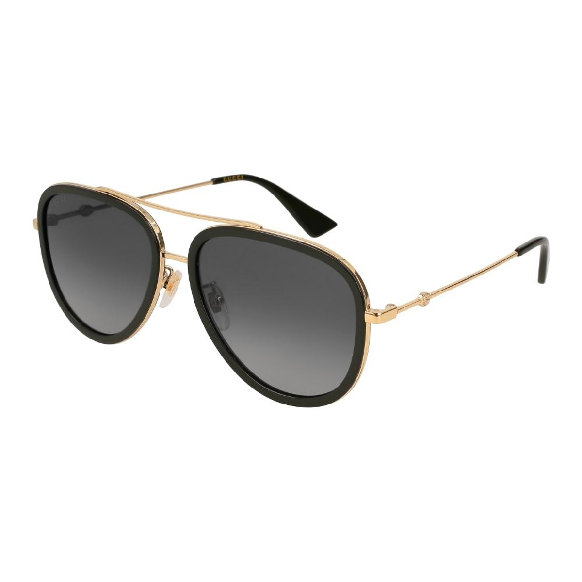Gucci - GG0062S 011 Gold-Gold-Grey