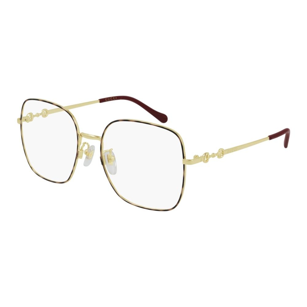 Gucci - GG0883OA 002 Havana-Gold-Transparent