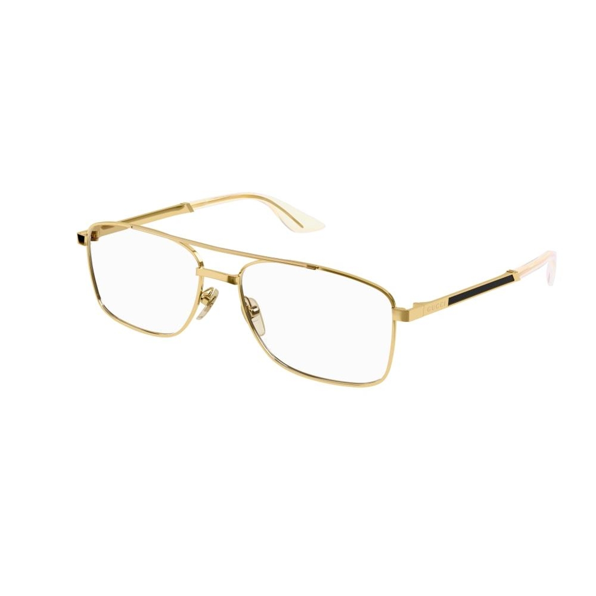 Gucci - GG0986O 001 Gold-Gold-Transparent