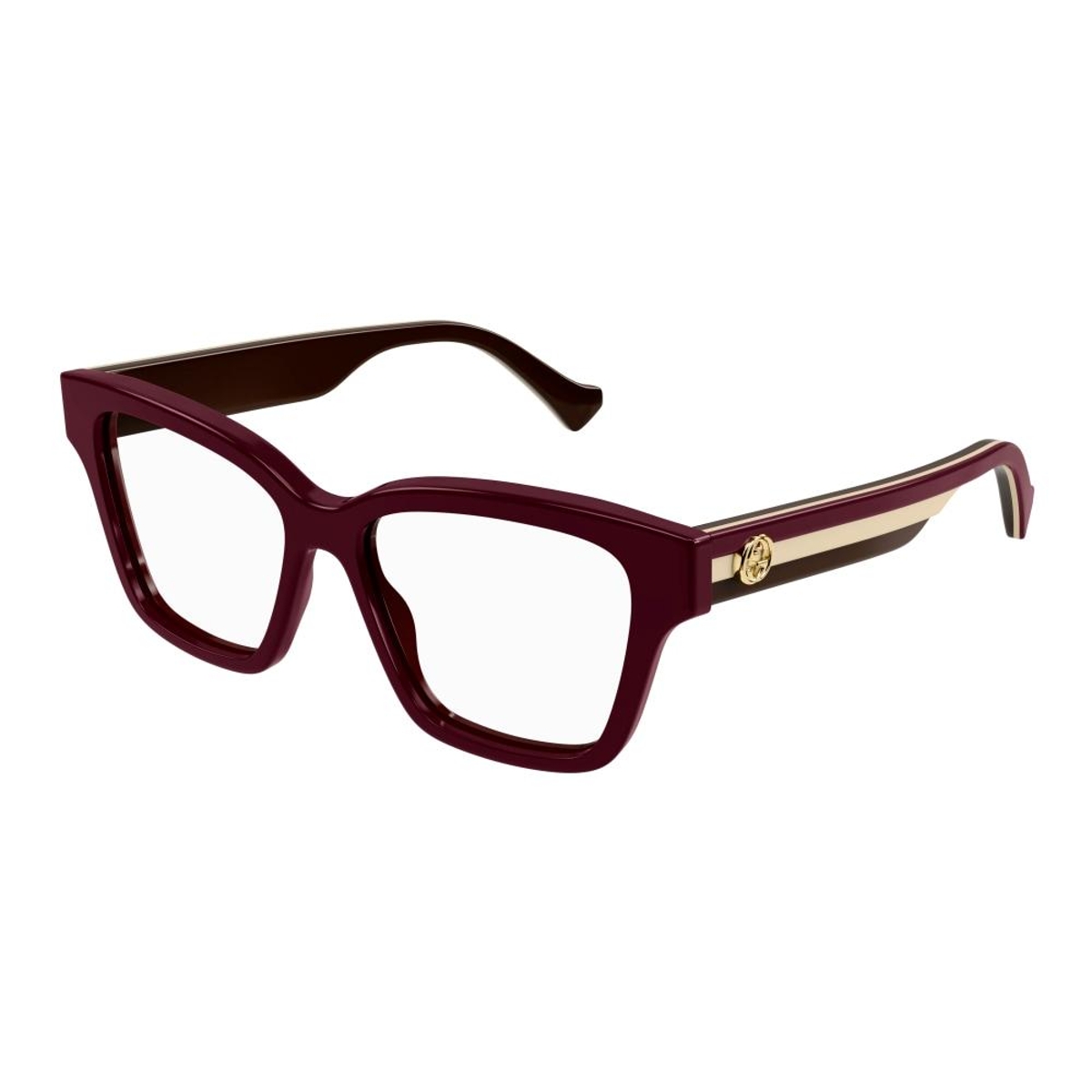 Gucci - GG1302O 005 Burgundy-White-Black-Gold