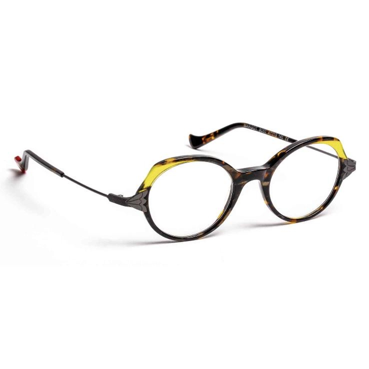 J. F. Rey - Margot 9050 Tortoise/Yellow/Gunmetal