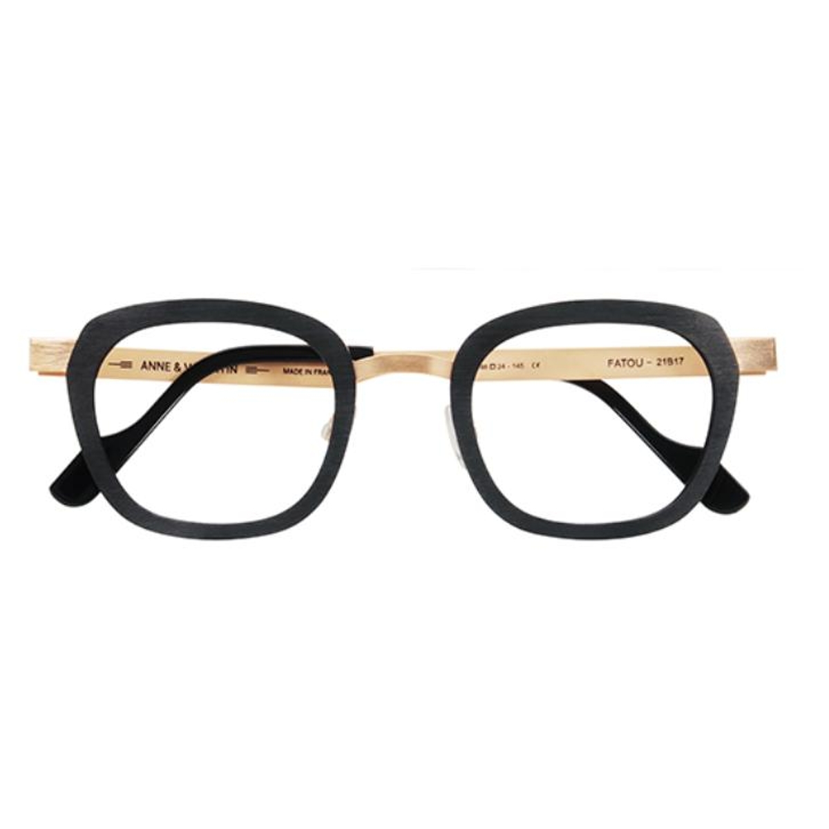 Anne et Valentin - Fatou 21B17 Matte Black/Gold