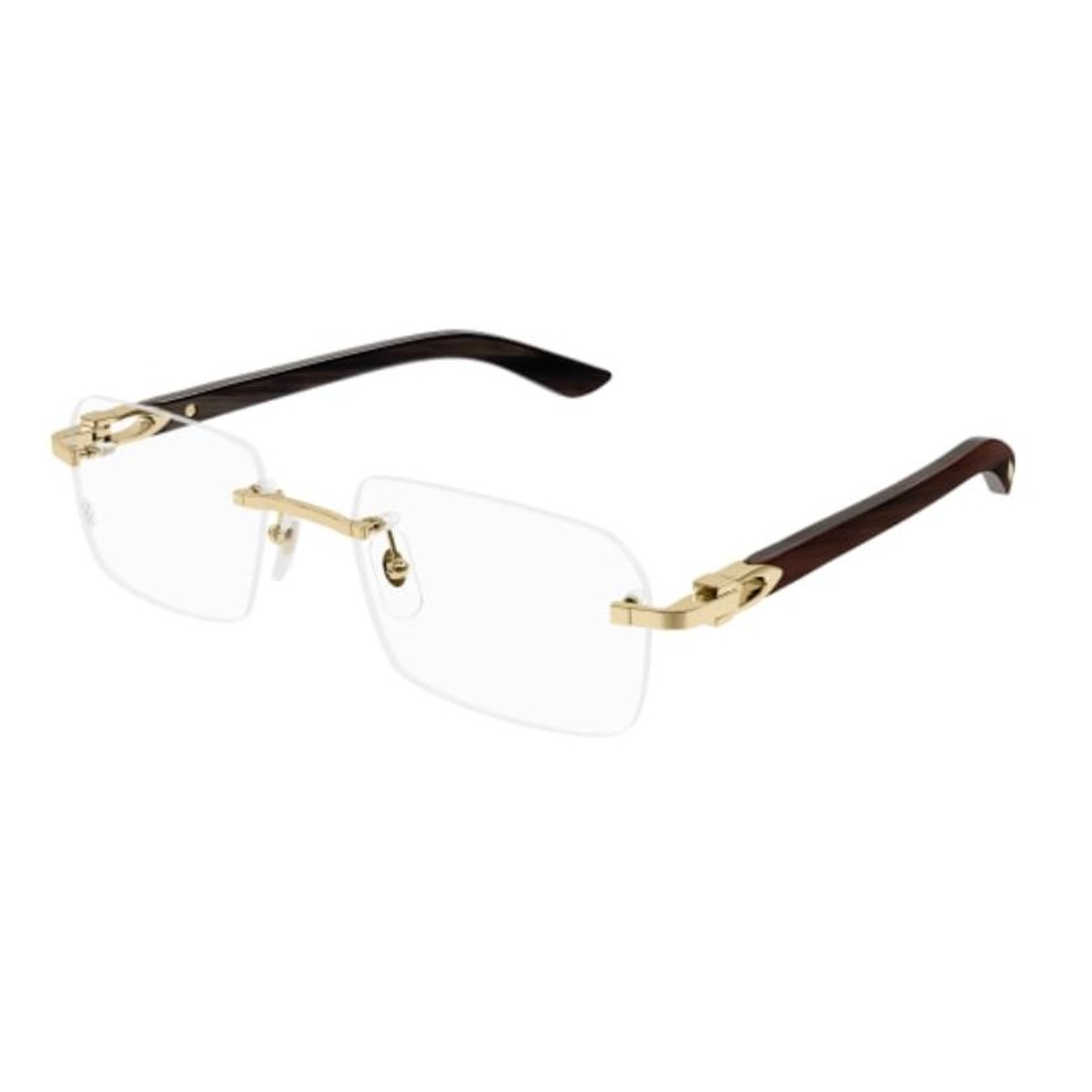 Cartier - CT0453O 006 Gold-Red-Transparent