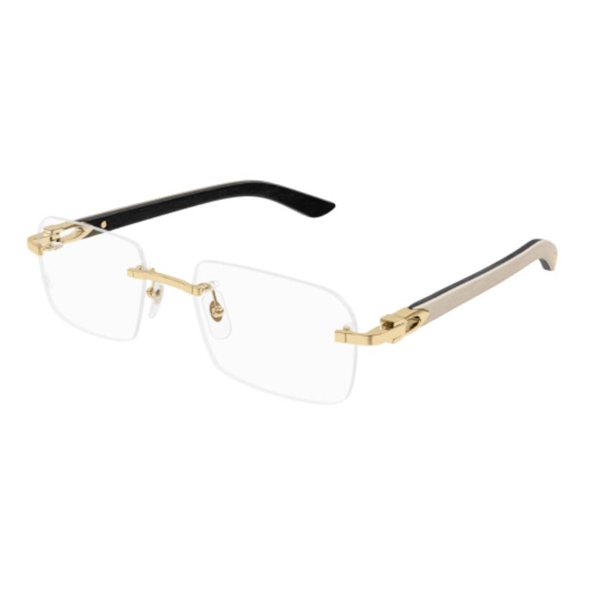 Cartier - CT0453O 008 Gold-Ivory-Transparent