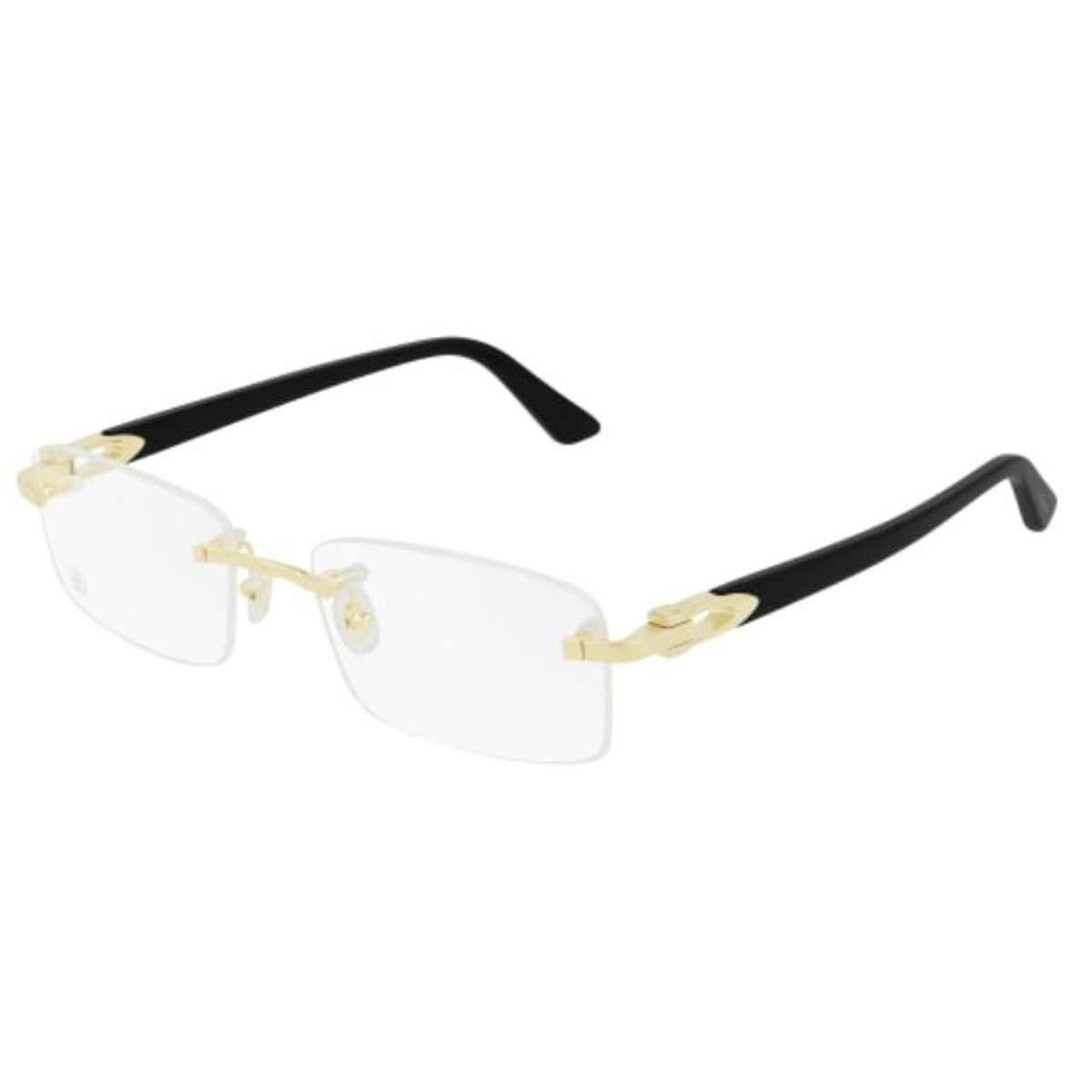 Cartier - CT0287O 001 Gold-Black-Transparent