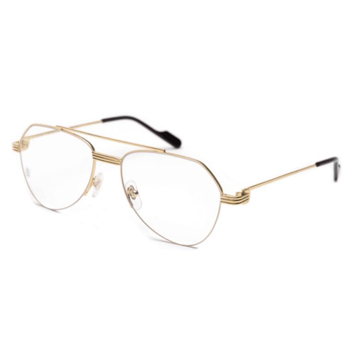 Cartier - CT0409O 001 Gold-Gold-Transparent