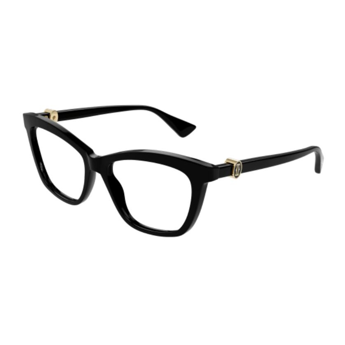 Cartier - CT0526O 001 Black-Black-Transparent