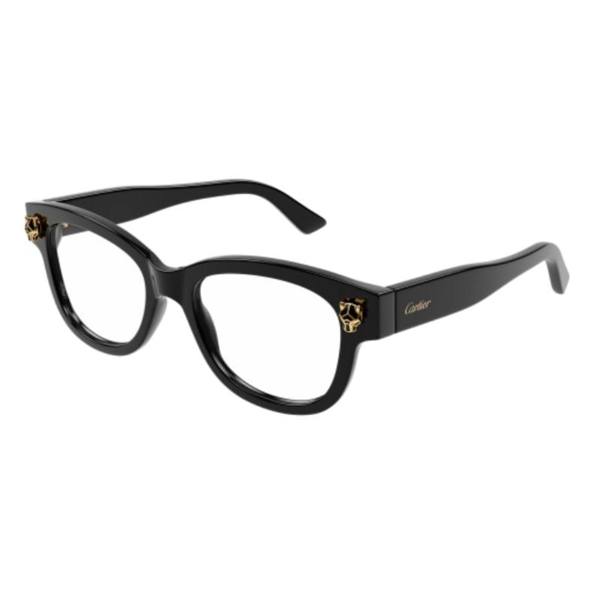 Cartier - CT0373O 001 Black-Black-Transparent