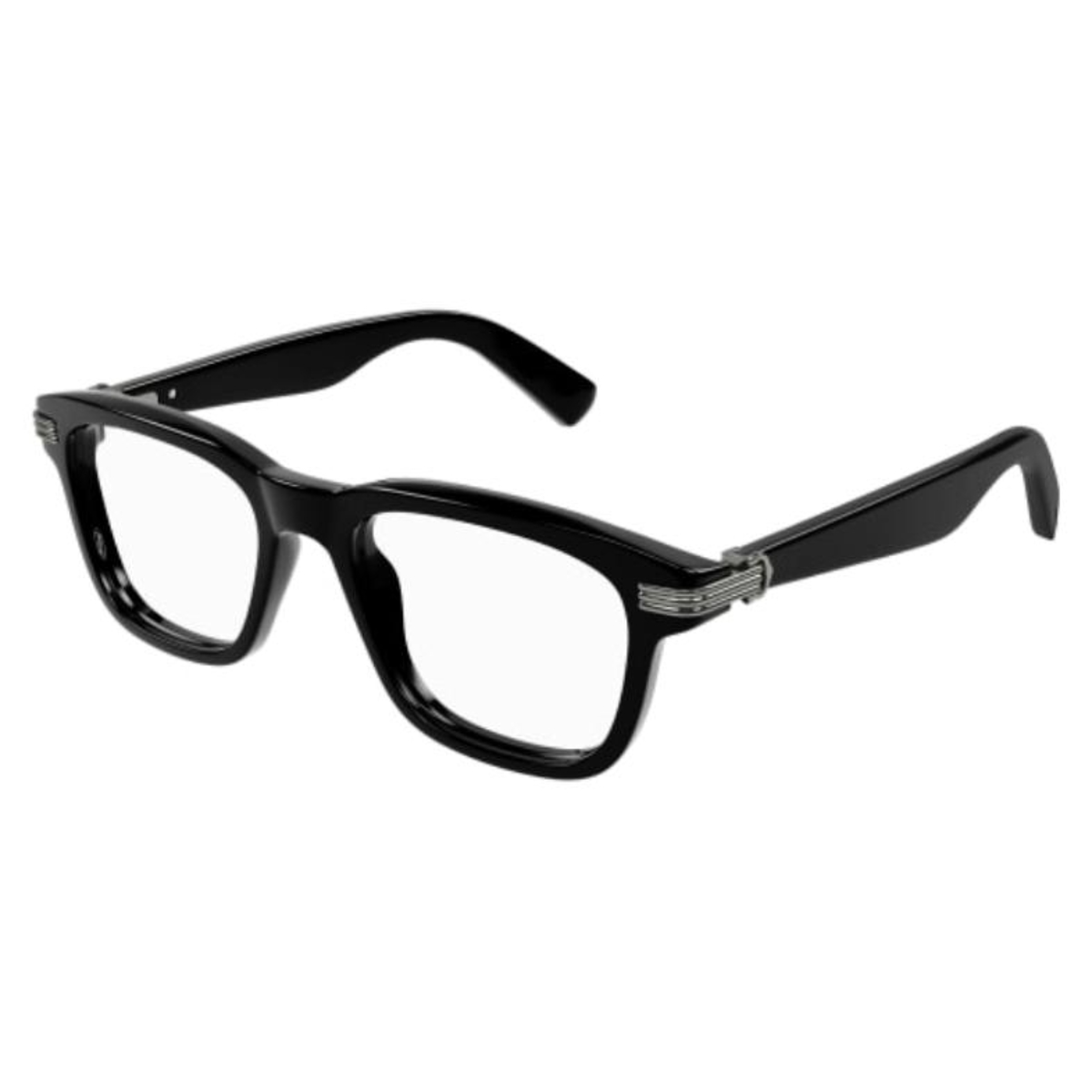 Cartier - CT0444O 005 Black-Black-Transparent