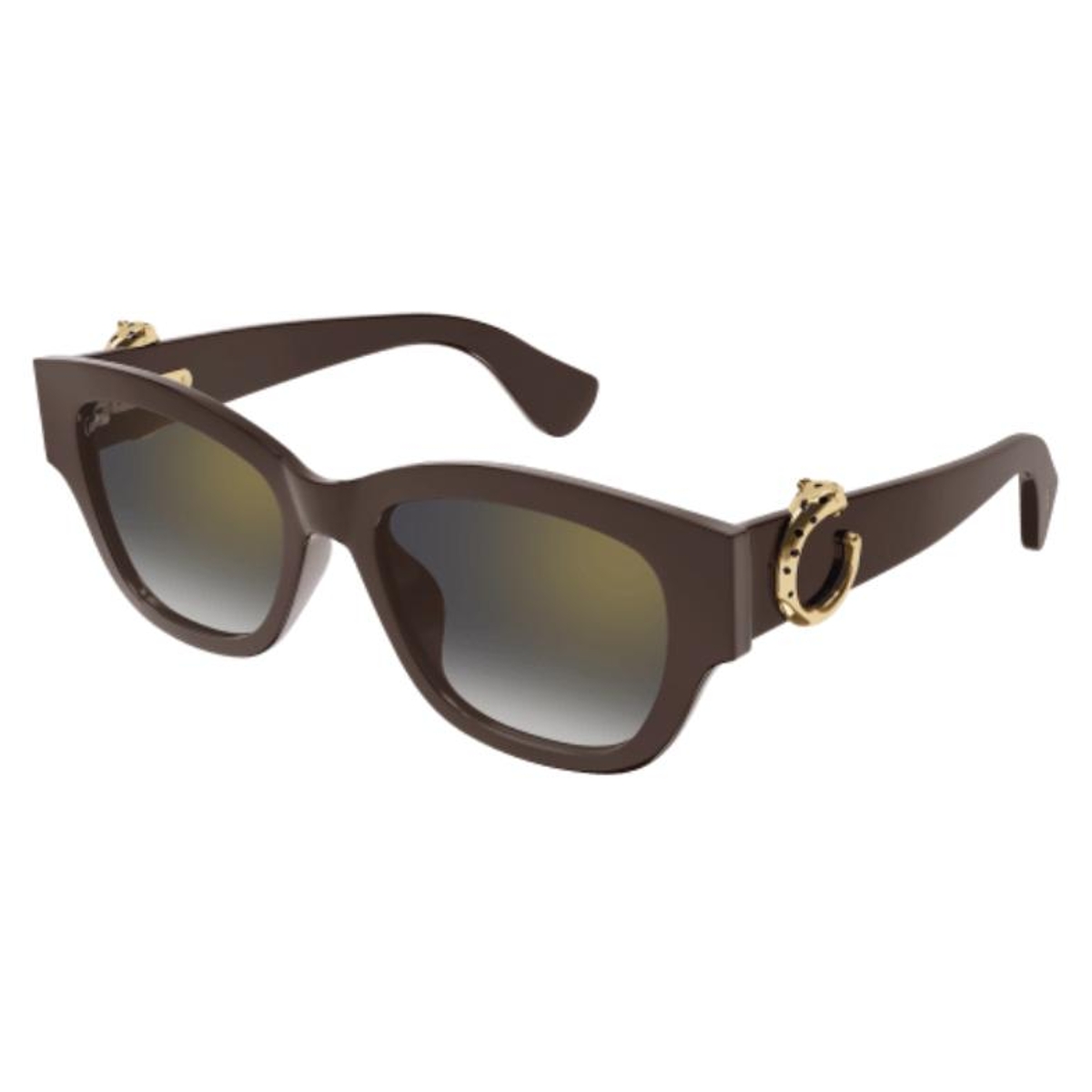 Cartier - CT0548SA 003 Brown-Brown-Grey