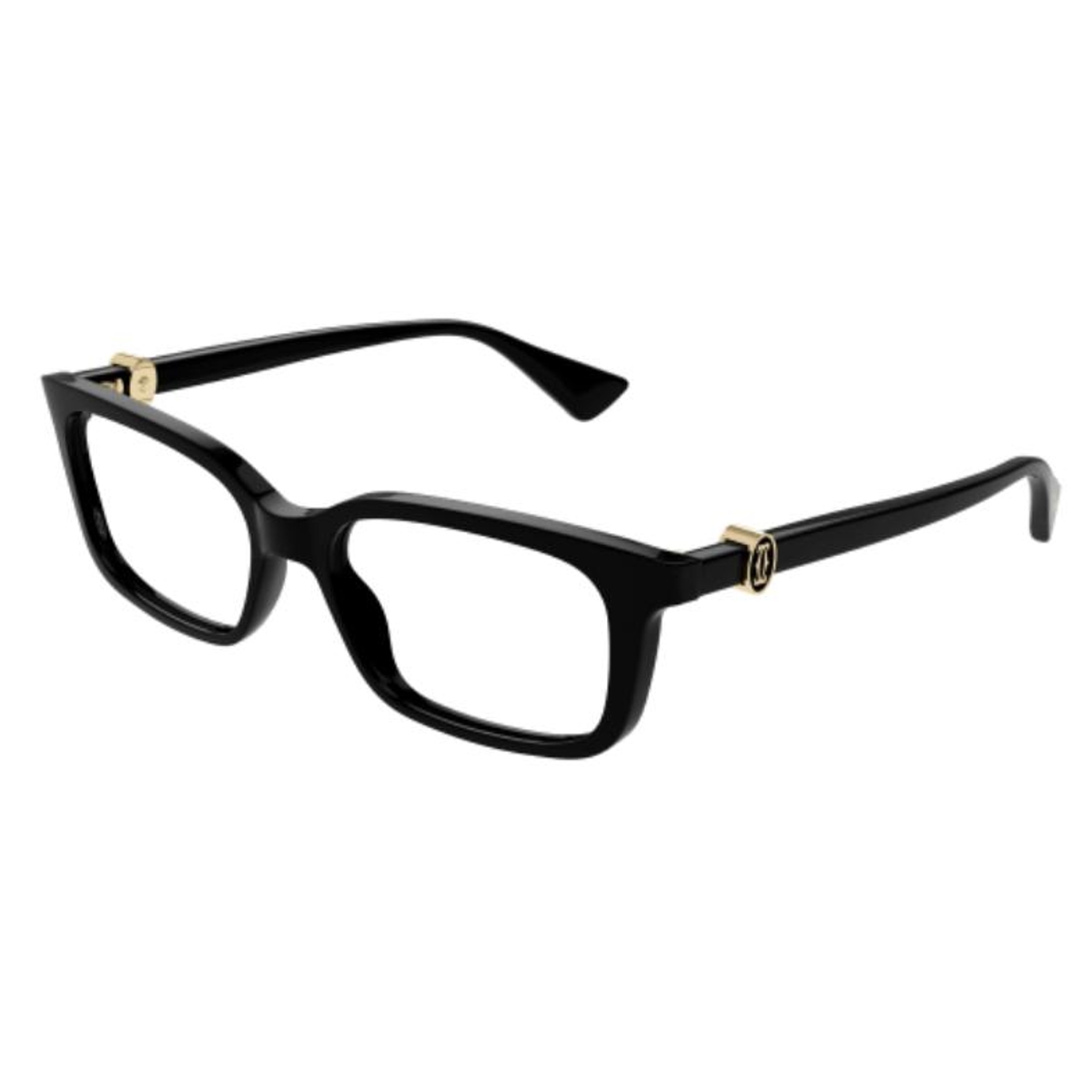 Cartier - CT0525O 001 Black-Black-Transparent