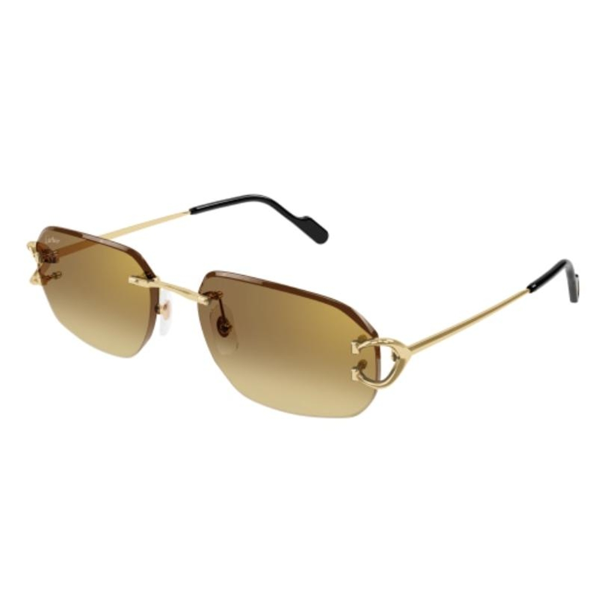 Cartier - CT0468S 004 Gold-Gold-Brown