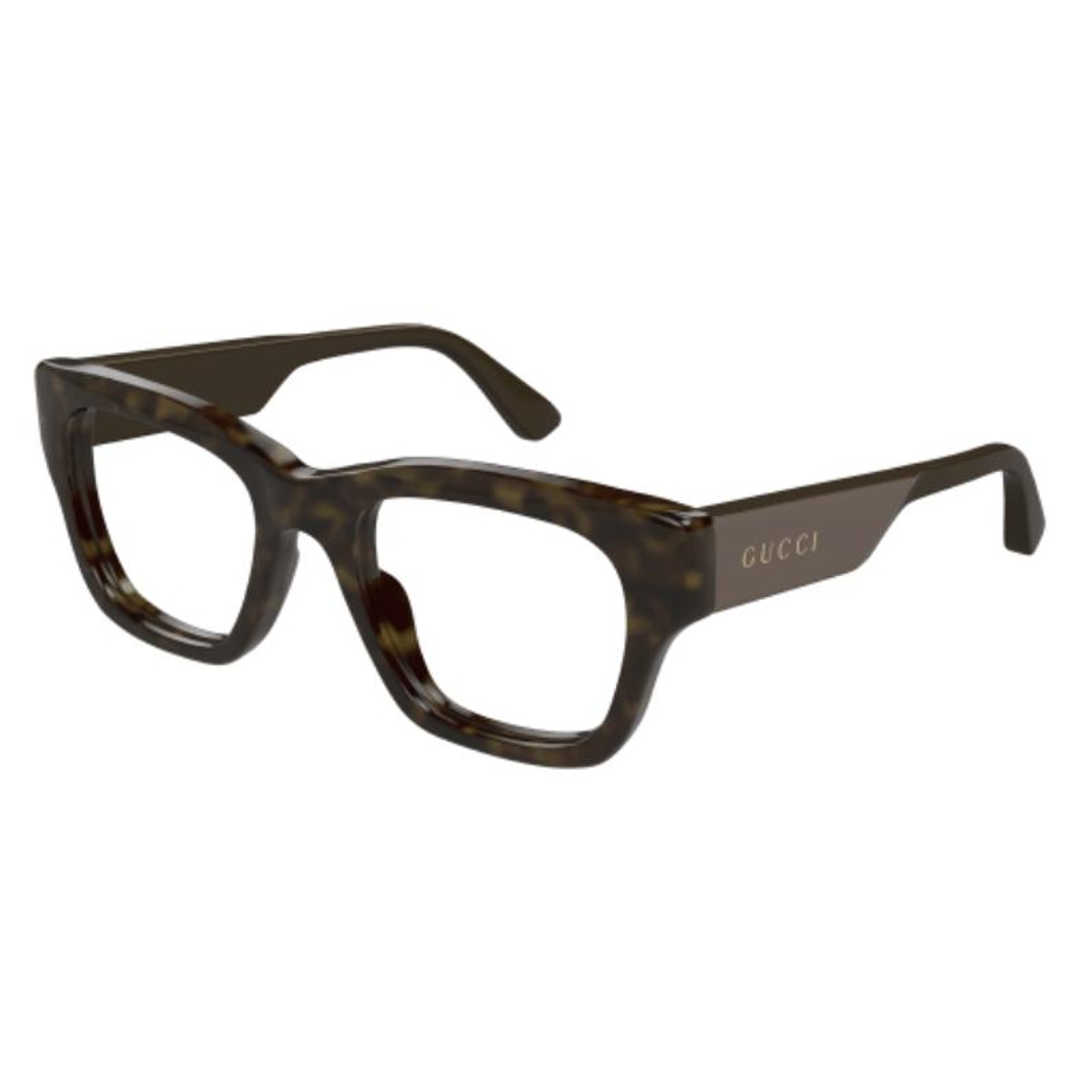 Gucci - GG1669O 008 Havana-Brown-Transparent