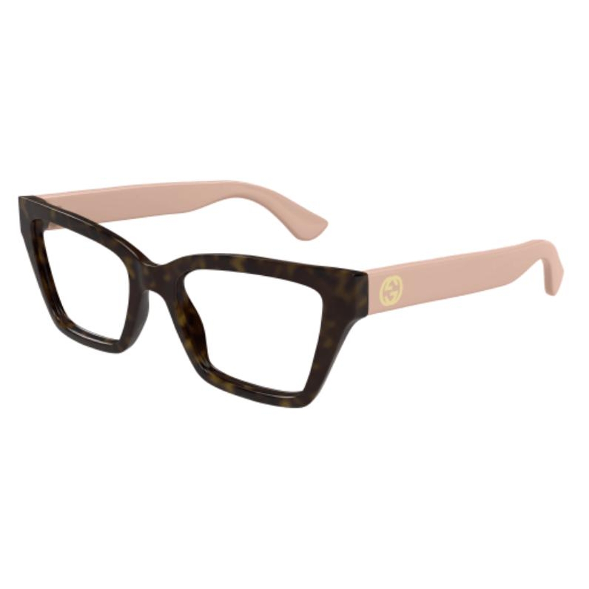 Gucci - GG1715O 005 Havana-Pink-Transparent