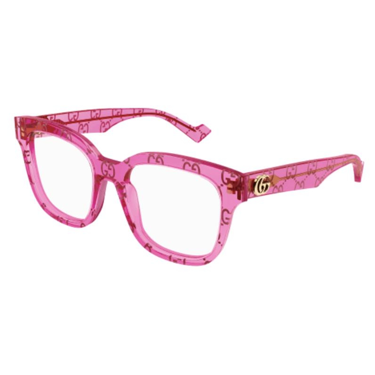 Gucci - GG0958O 011 Pink-Pink-Transparent
