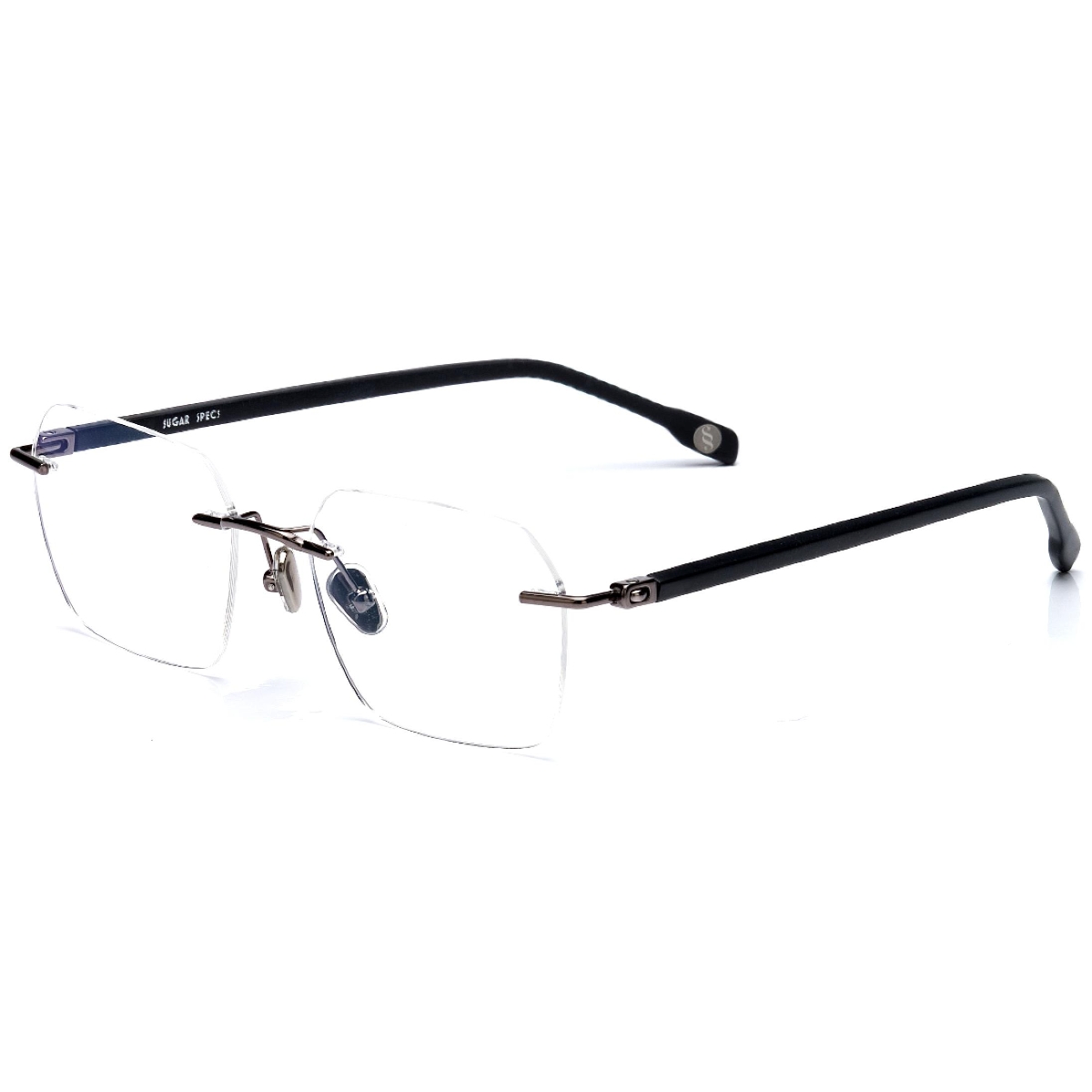 Sugar Specs - The Minimalist null Gunmetal and Grey