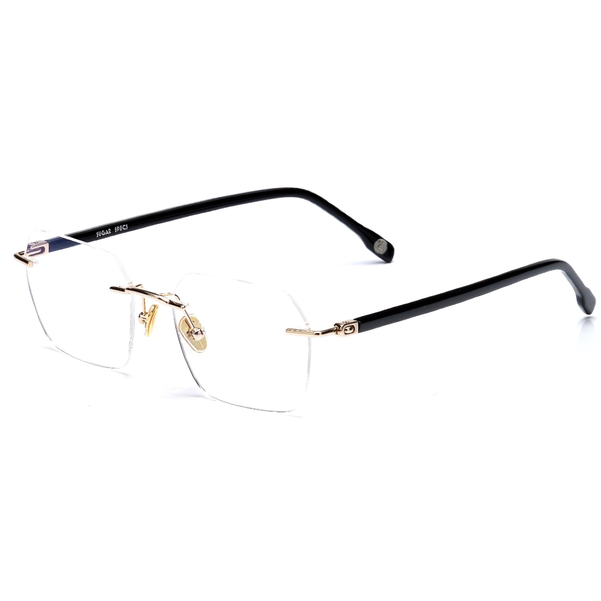 Sugar Specs - The Minimalist null Gold and Black