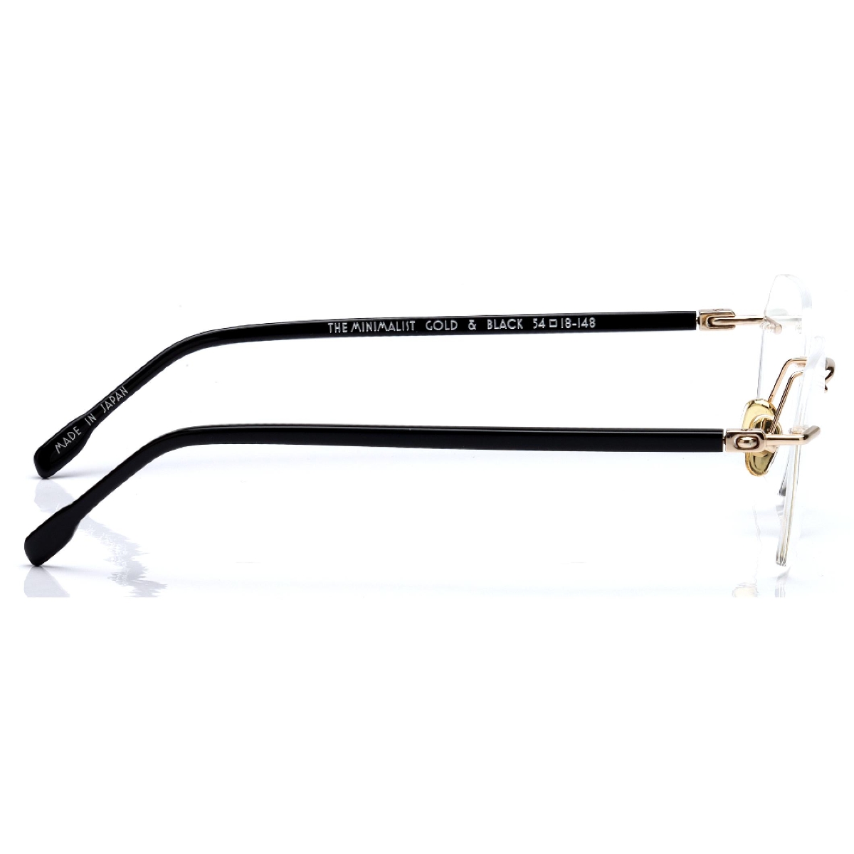 Sugar Specs - The Minimalist null Gold and Black