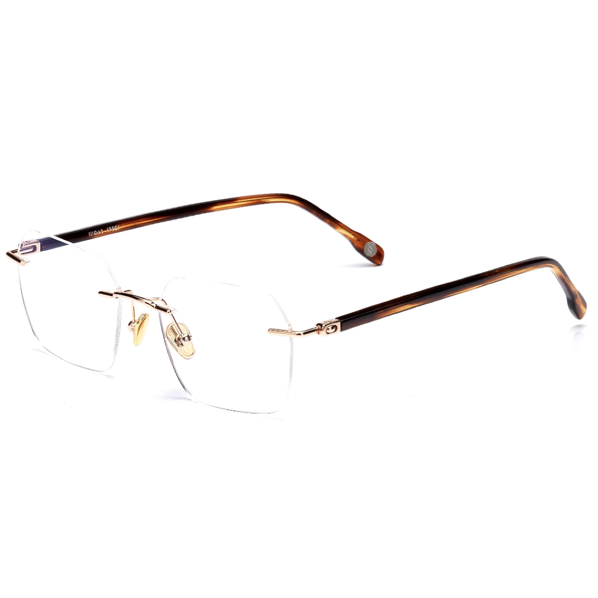 Sugar Specs - The Minimalist null Gold and Tortoise