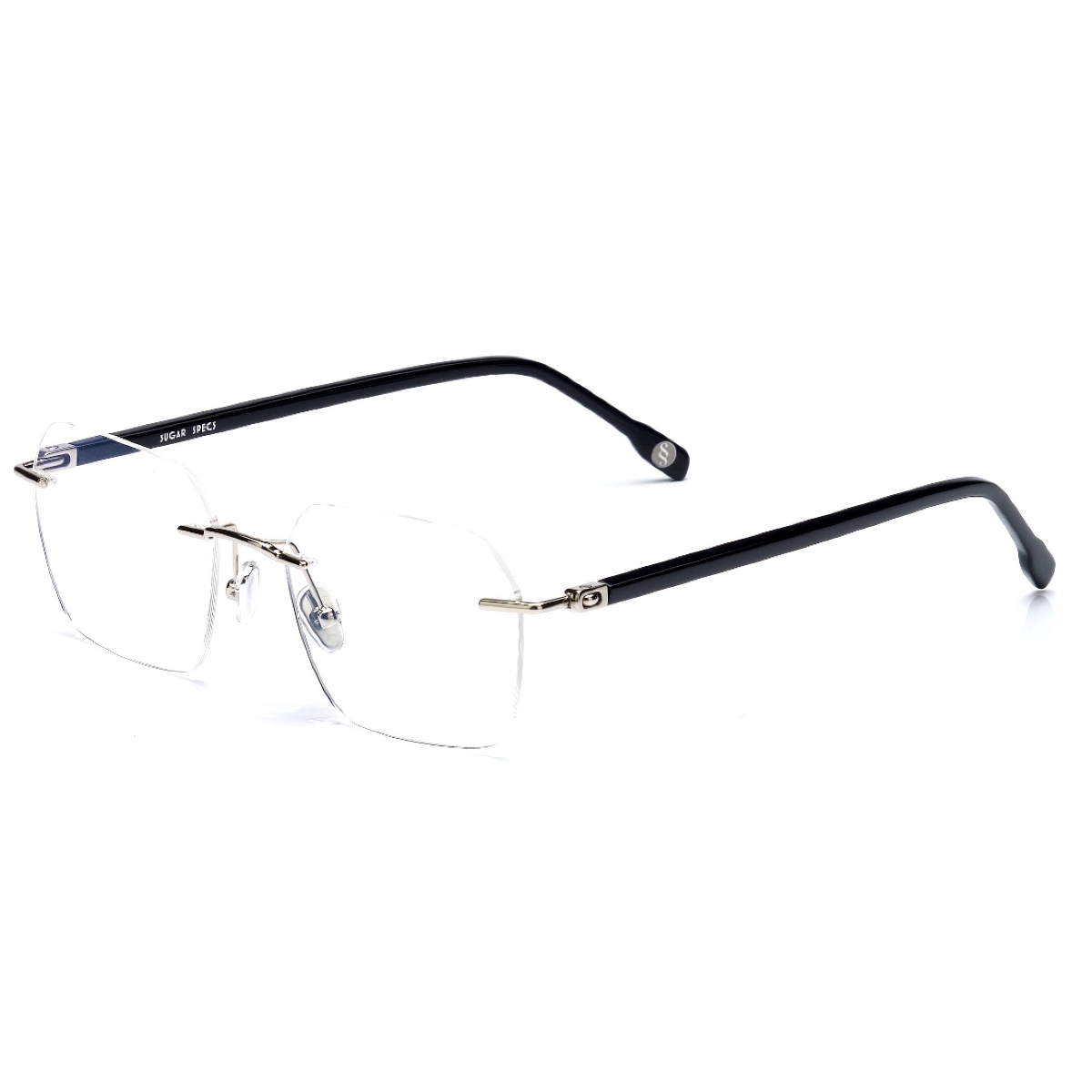 Sugar Specs - The Minimalist null Silver and Blue