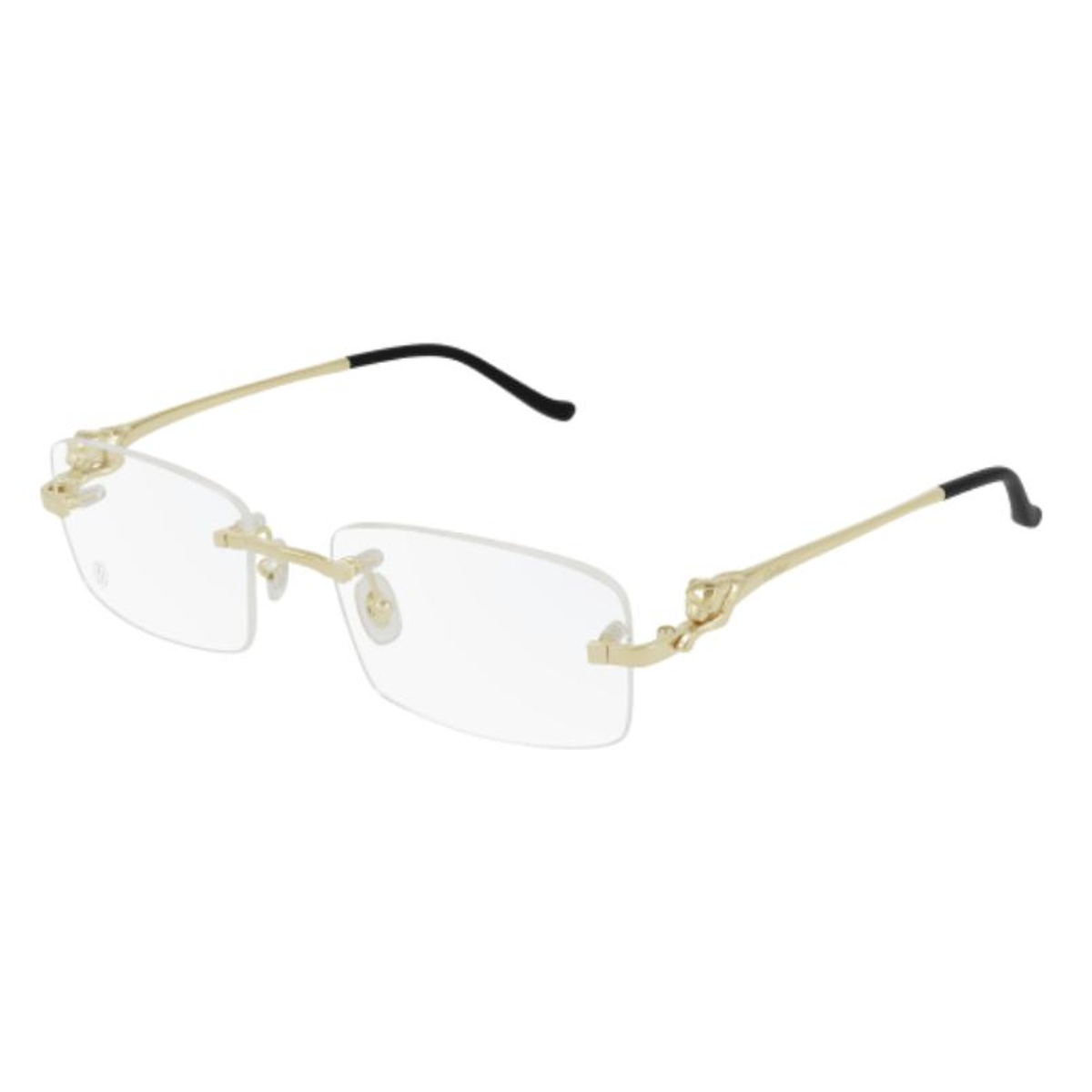 Cartier - CT0281O 001 Gold-Gold-Transparent